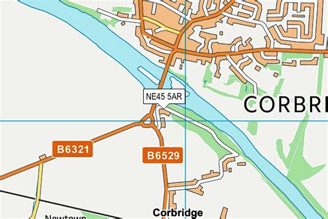 Information about the NE45 postcode district .